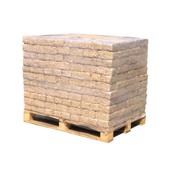 Briquetas de Madera Prensada - Lote de 2 Palets (2000kg)